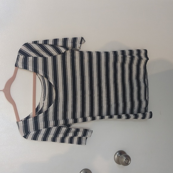 Banana Republic, nautical striped top, size small, - Picture 3 of 3